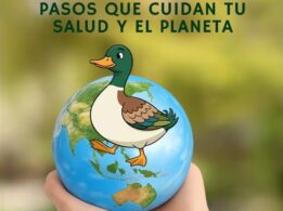Mensaje saludable enero. Día Mundial de la Educación Ambiental